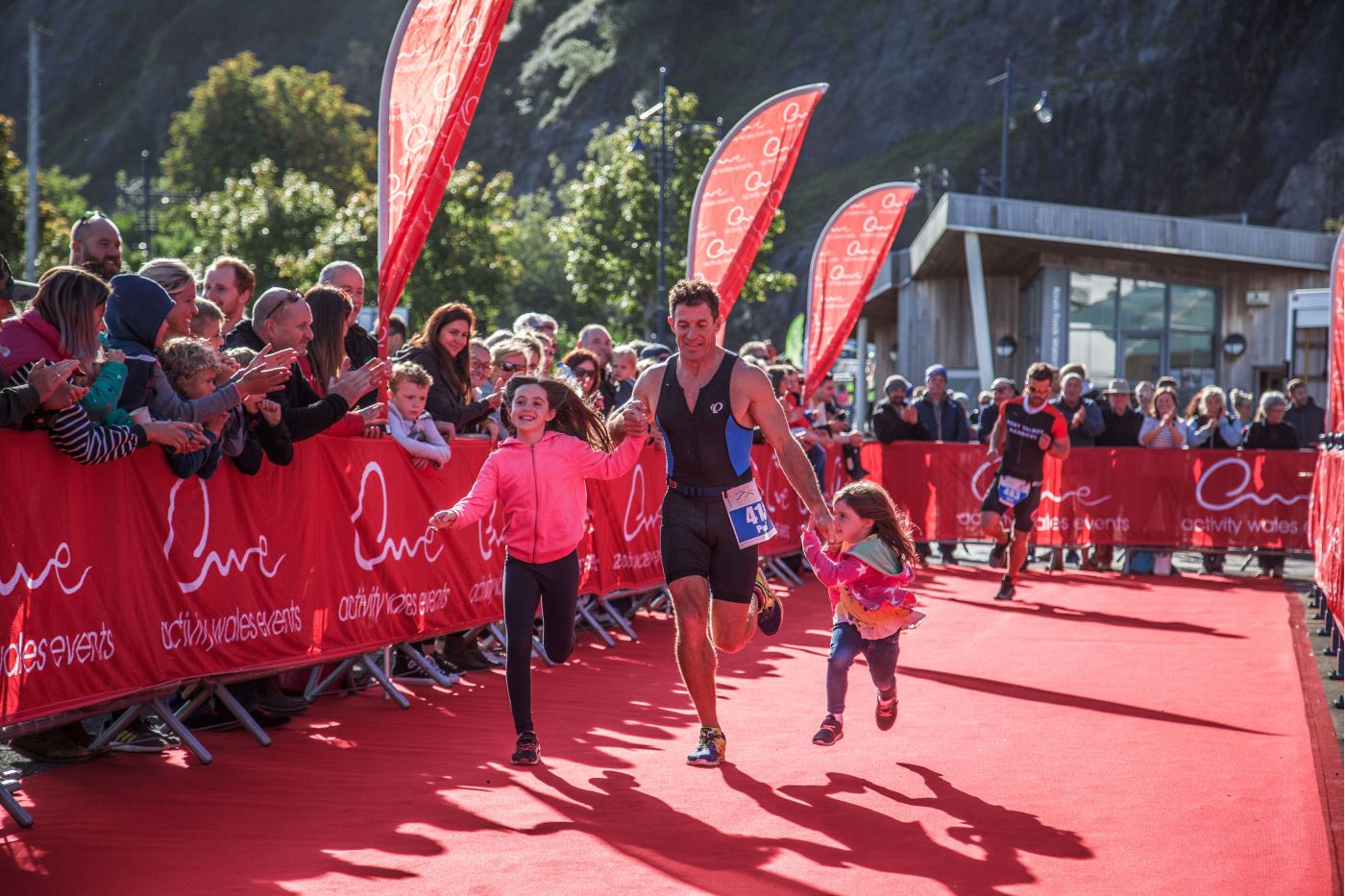 Finish Line Ocean Lava Mumbles Wales